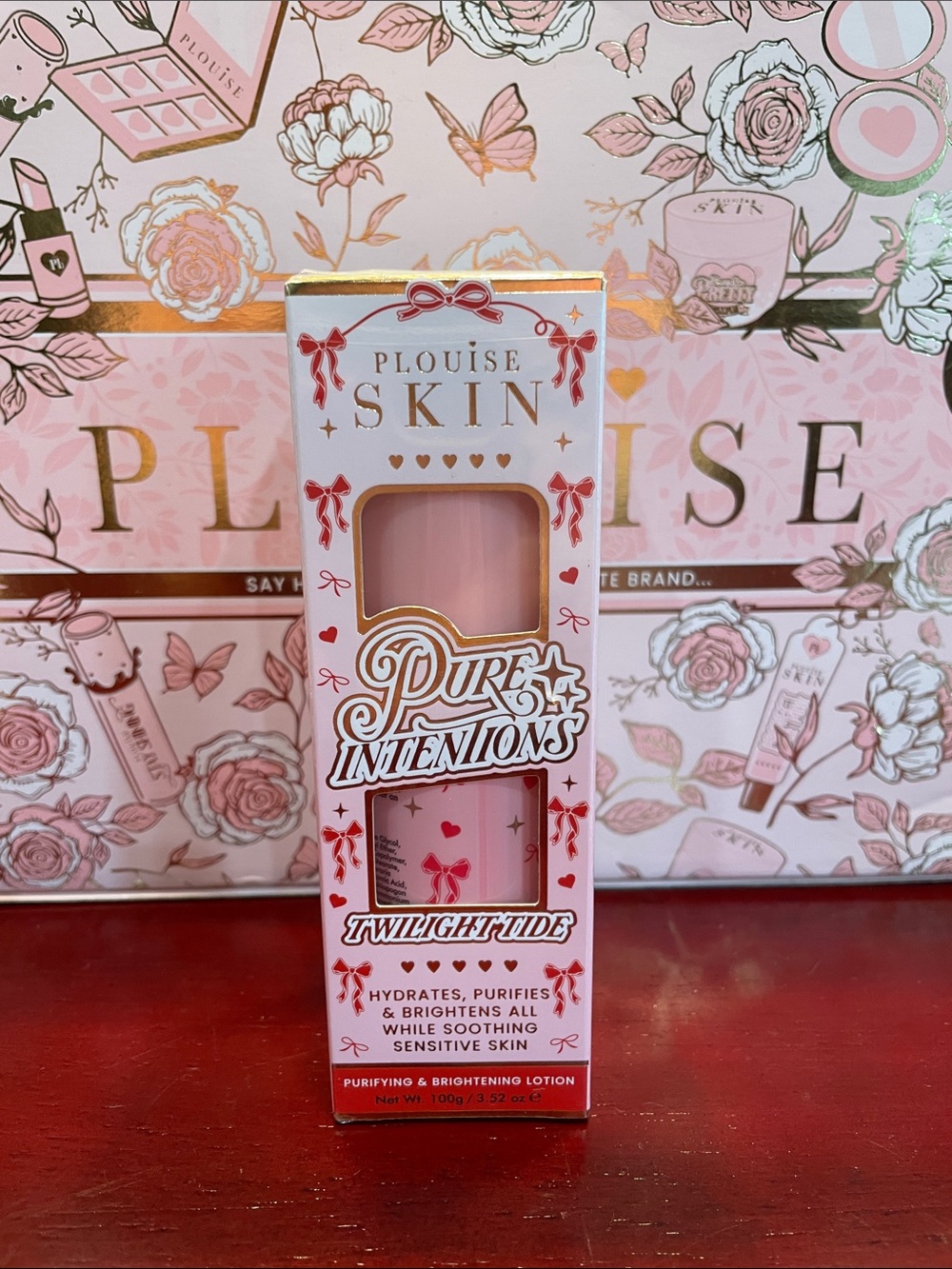 Plouise Skin Pure Intentions Twilight Tide Hydrating & Brightening Lotion - Pink